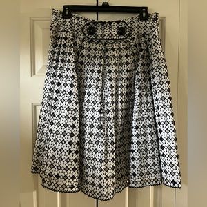 Black and White Skirt  Size S